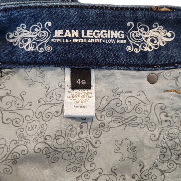Express Women's Jean Legging Size 4 Short - Picture 2 of 4